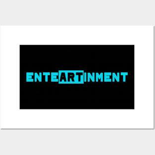 EnteARTinment Posters and Art